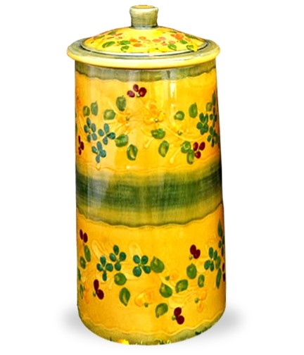 Souleo Provence Canister - Large  2nd. Small glaze chip