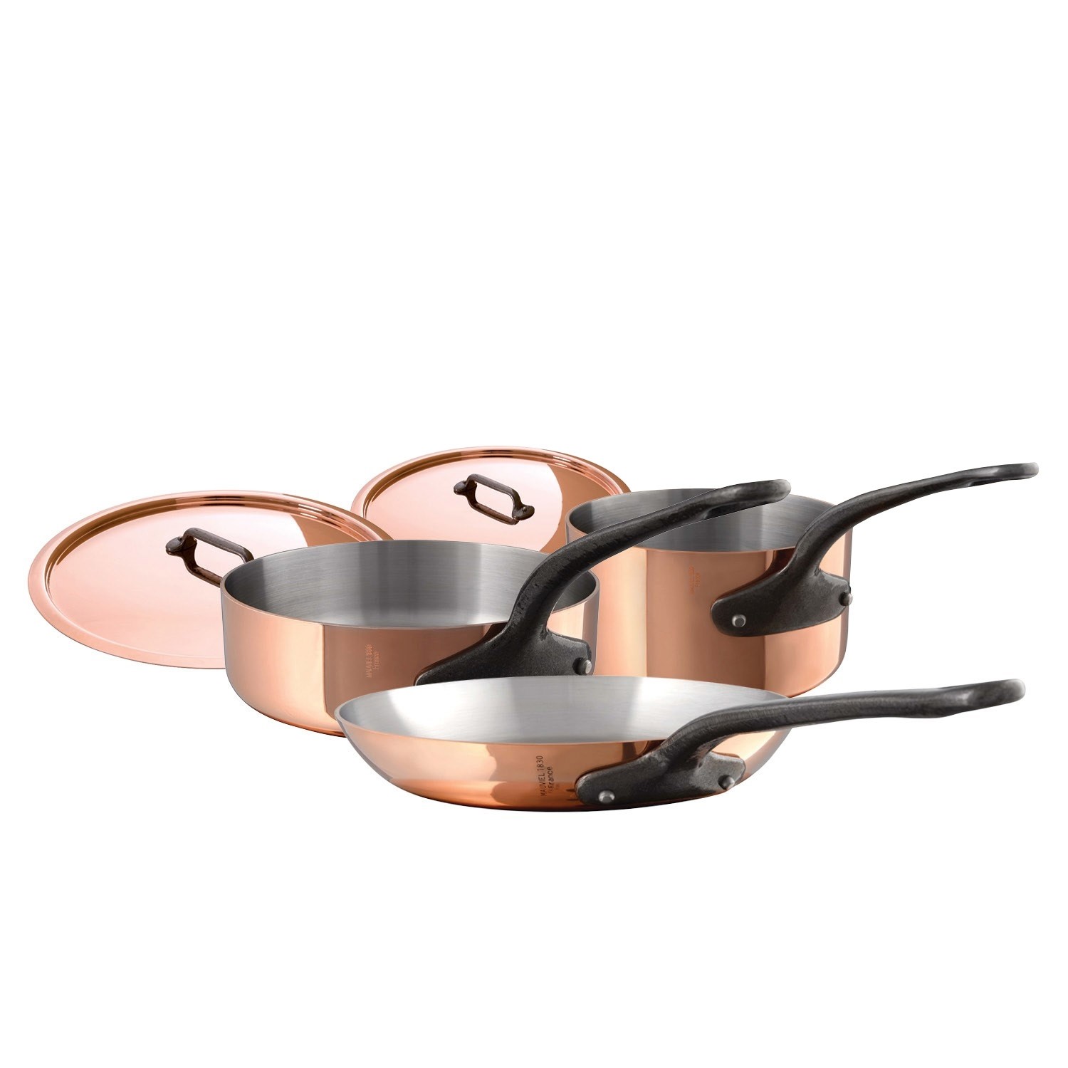 Mauviel Copper 5-Piece Cookware Set