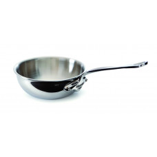 M'cook - 5 Ply S.S. 8" Curved splayed saute pan