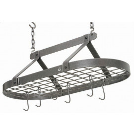 Enclume Decor Classic Oval Rack in Hammered Steel