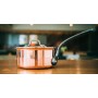 Matfer Bourgeat Copper Sauce Pan with Lid