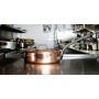 Matfer Bourgeat Copper Saute Pan with Lid